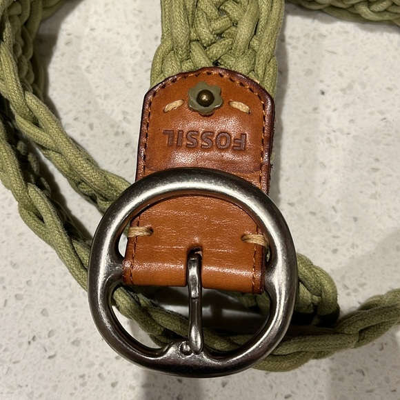 FOSSIL light green belt - Picture 2 of 3